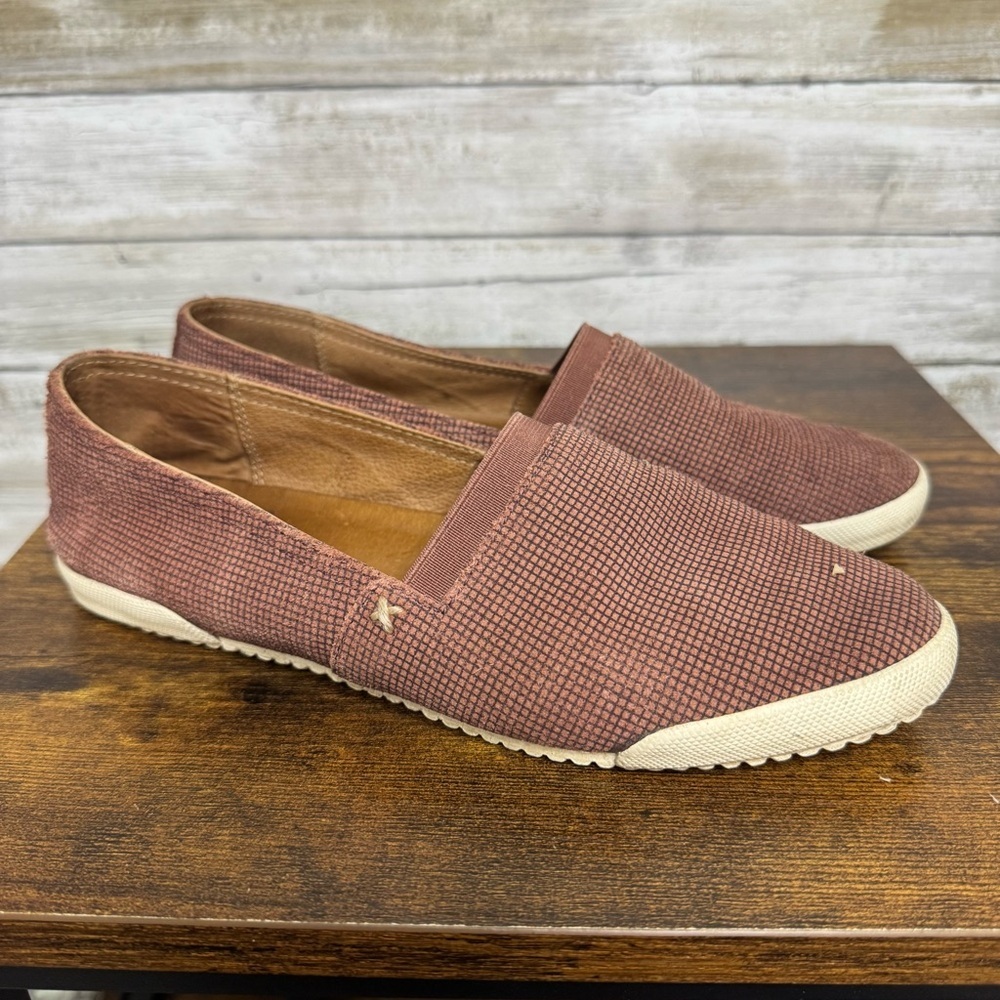 Frye Melanie Slip-on Casual Shoes Rosewood Women's Size 6.5 M